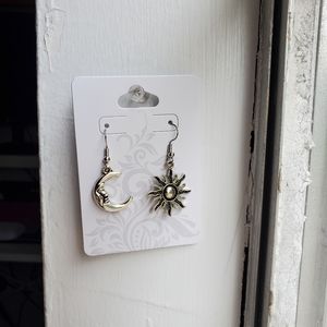 Moon and Sun earrings